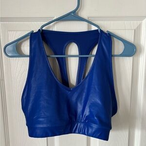 Carbon38 Royal Blue Sports Bra with Supportive Band